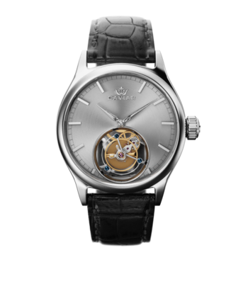 Tourbillon Watch Steel Tourbillon