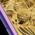 Engraving Golden Violet