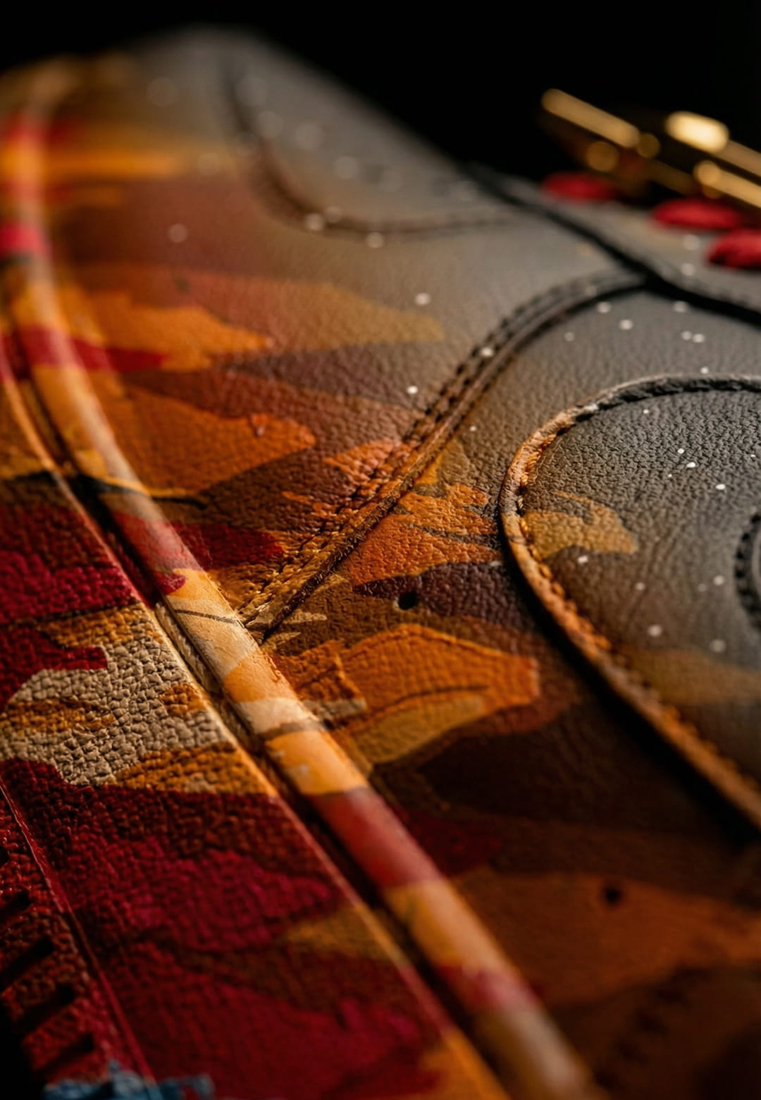 Leather and Painting Details Space Odyssey Mercury