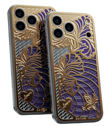 Custom iPhone 17 Pro/Pro Max Love Iris