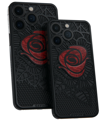 Custom iPhone 17 Pro/Pro Max Red Rose