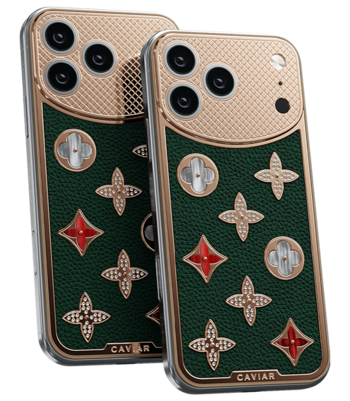 Custom iPhone 17 Pro/Pro Max Emerald Tree