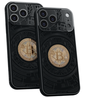 Custom iPhone 17 Pro/Pro Max Bitcoin Black Edition