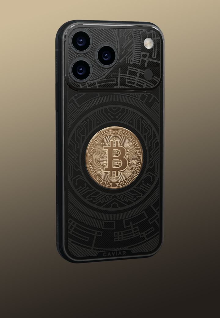 Full shot Bitcoin Black Gold