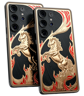 Custom Samsung S26 Ultra Fire Horse