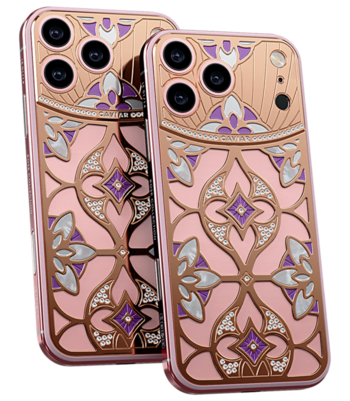 Custom iPhone 17 Pro/Pro Max Pink Lotus