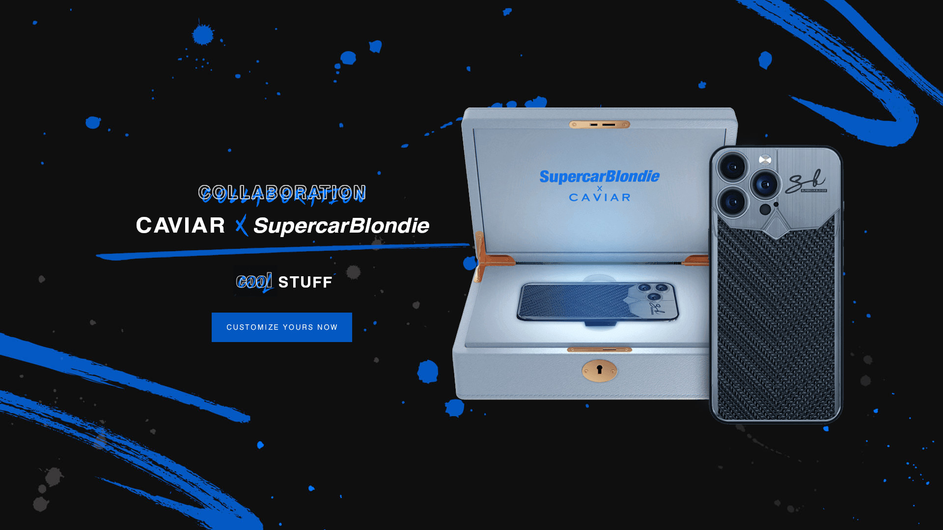 Caviar collaborates with Supercar Blondie