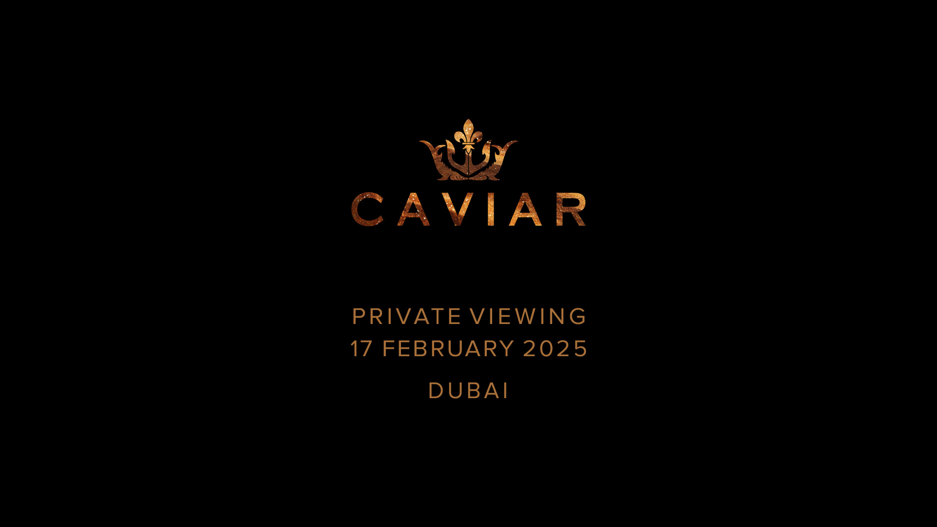 Caviar Hosts Private Viewing for Journalists and Influencers in Dubai