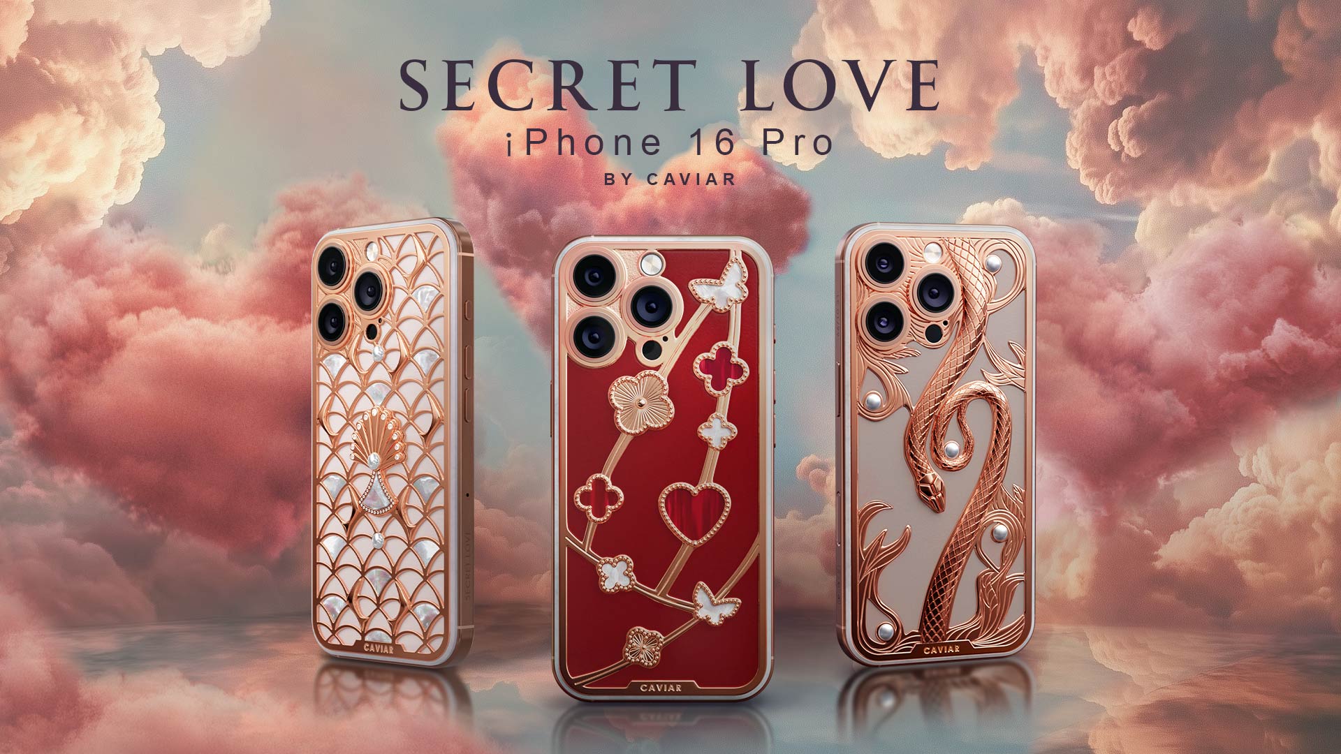 Caviar Unveils 'Secret Love' Collection: Luxurious iPhone 16 Pro Models Inspired by Iconic Jewelry Houses